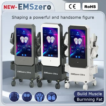 Новый стимулятор мышц DLS-EMSzero RF для похудения тела EMSZERO Hiemt 6500W EMS Sculpting Machine Доступны тазовые подушечки