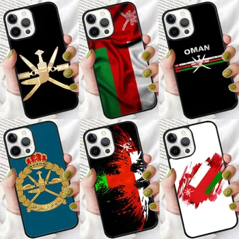 Оманская эмблема Оман Флаг Оман Паспорт Чехол для телефона для iphone SE2020 15 14 6 7 8 plus XR XS 11 12 13 Pro max Soft Shell Cover coque