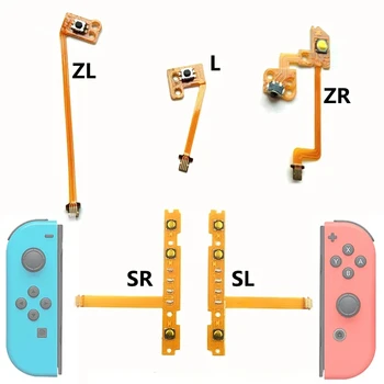 Оптовая замена для Nintendo Switch Joy-Con ZR ZL L SL SR Кнопка Ключ Лента Гибкий кабель для NS