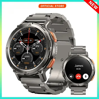 Оригинальные умные часы TANK T2 Ultra 2023 года для мужчин Часы AMOLED AOD Smartwatch Bluetooth Call Электронные мужские смарт-часы