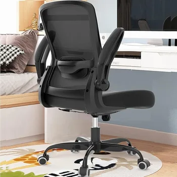  Офисный стул, Эргономичный настольный стул с регулируемой поясничной опорой, Сетчатый компьютерный стул с высокой спинкой Мебель для компьютерного кресла
