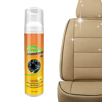 Пенный очиститель для обеззараживания автомобиля Внутренний автомобильный спрей с обильной пеной Бытовые чистящие принадлежности для стеклорезиновых тканей