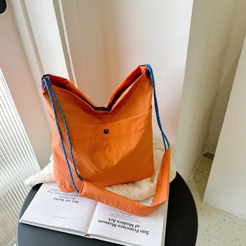 Повседневная женская сумка через плечо Оксфордская женская сумка Твердые сумки-кошельки большой емкости для женщин