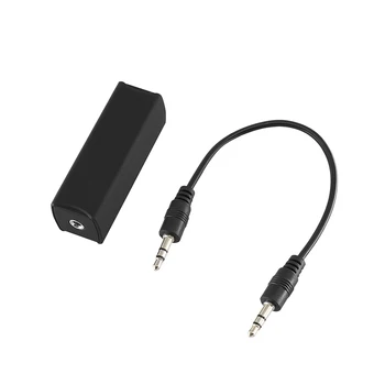 Портативный шумоизолятор контура заземления, устраняющий звуковой шум Аксессуары для автомобильной безопасной системы для домашней стереосистемы с аудиокабелем 3,5 мм