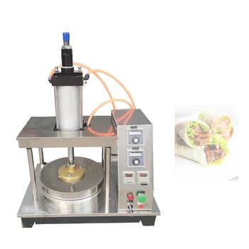  Производитель тортильи Коммерческий кухонный тесто Выпечка Мясная мука Roti Samosa Flattening Machine
