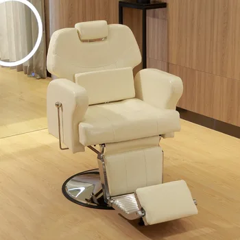 Профессиональные парикмахерские кресла Винтажное парикмахерское кресло Парикмахерские кресла Кресла с откидной спинкой Taburetes De Bar Мебель для салона красоты