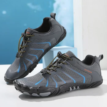 Сверхлегкая походная обувь для мужчин Дышащие кроссовки Fly Wave Мужская спортивная обувь больших размеров на открытом воздухе для женщин Кемпинг Треккинговая обувь