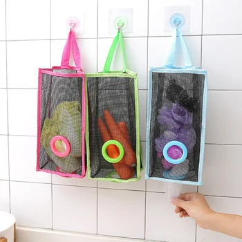сетчатые сумки для хранения Подвесной органайзер для кухни Ванная комната Детские игрушки Кукла Корзина Аксессуары Путешествия 