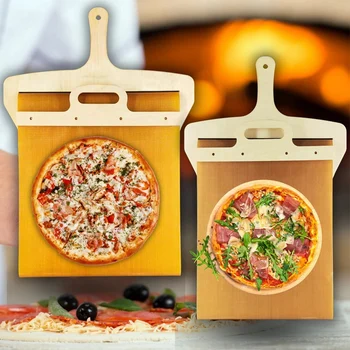 Скользящая кожура для пиццы Pala Pizza Scorrevole,Кожура для пиццы, которая идеально переносит пиццу с антипригарным покрытием