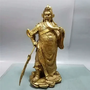 Украшения Тунву Гуань Гун, бронзовый нож, Гуань Юй, второй мастер Гуань, бытовые украшения, бронзовые ремесла
