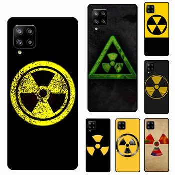 Чехол с предупреждающим знаком о ядерной радиации для Samsung A12 A32 A52 A72 A70 A50 A40 A30 A10 A11 A31 A41 A51 A71 A20e A21S Крышка