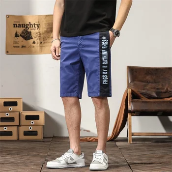 Шорты в стиле пэчворк Шорты-карго Мужские хлопковые повседневные шорты для мужчин Новая модная брендовая одежда Летние пляжные шорты Rollsrari 2023